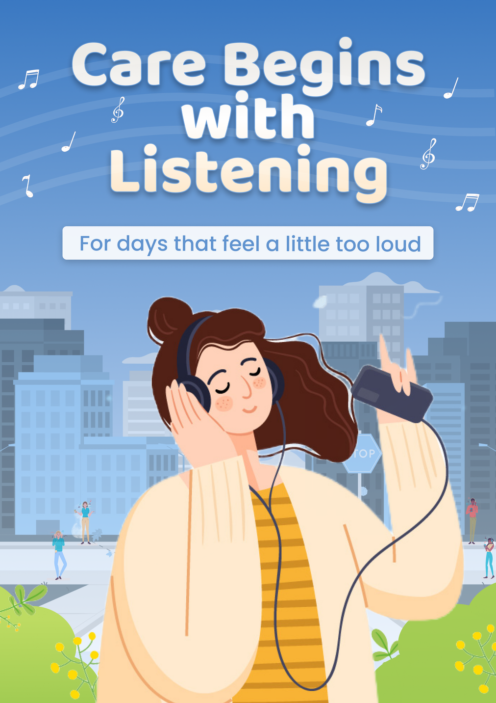 Poster - Care Begins With Listening Poster - Care Begins With Listening